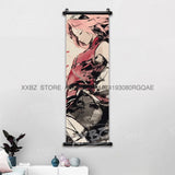 Naruto Home Decoration Hanging Painting Hyuga Hinata Wall Art Scrolls Picture Uchiha Itachi Japanese Anime Canvas Decor Posters