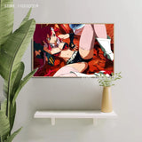 Gurren Lagann Anime Canvas Wall Art x  Modern Home Decor Poster for Bedroom or Living Room Personalized Gift Stylish Family Deco