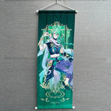 Anime Impact Furina Neuvillette Arlecchino Poster Canvas Wall Art Game Print Painting Pictures Artwork For Home Room Decoration