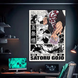 Retro Classic Japanese Manga Series Vagabond/Jojo/Jujutsu-Kaisen Anime Poster Canvas Painting Wall Art Pictures Home Decor Gift