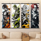 Anime One Piece Straw Hat Pirates Character Home Decoration Wall Art Scrolls Picture Modern Hanging Painting Print Canvas Poster