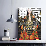 Anime Tokyo R-Revengers Poster Modern and Minimalist Wall Stickers for Home Decor Living Room Dormitory Wall Art