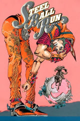 Japanese Anime Steel Ball Run Poster Print Gyro Zeppeli JoJo's Bizarre Adventure Poster Comics Wall Art Canvas Painting Decor