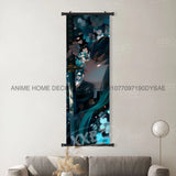 Anime Demon Slayer: Kimetsu No Yaiba Figures Poster Canvas Print Hanging Painting Wall Art Scrolls Picture Home Decoration Mural