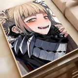 M-My Hero AcademiaS Anime Poster HD Waterproof PVC Wall Art - Aesthetic Removable For Office Home Bedroom