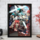 Japan Cartoon Anime My Hero Academia Canvas Painting Wall Art Nordic Poster and Prints Aesthetic For Living Home Decoration Gift