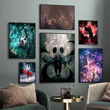Hollow Knight Anime Videogame Aesthetic Canvas Painting Posters and Prints Wall Art Picture for Bedroom Home Decor
