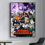 My Hero Academia Kaminari Denki Classic Anime Anime Posters Sticky HD Quality Wall Art Retro Posters for Home Room Wall Decor