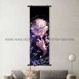 Jujutsu Kaisen Anime Poster Room Canvas Print Hanging Painting Wall Art Megumi Fushiguro Scrolls Picture Home Decoration Mural
