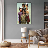 Telltale The Walking Dead Anime Video Game Canvas Art Poster  Modern Wall Decor for Family Bedroom Living Room or Office  Stylis