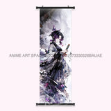 Demon Slayer: Kimetsu No Yaiba Wall Art Canvas Scrolls Pictures Anime Poster Hanging Painting Print Home Decoration Living Room