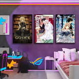 Mystery Detective Anime G-GOSICKs Poster Versatile HD Waterproof Wall Art Self-Adhesive Decor for Any Space Ideal Gift