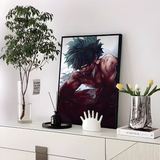 My Hero Academia Kaminari Denki  Classic Anime Poster Fancy Wall Sticker for Living Room Bar Decoration Decor Art Wall Stickers