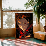 Jujutsu Kaisen Anime Self-adhesive Art Poster Whitepaper Prints Posters Artwork Aesthetic Art Wall Painting