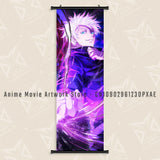Anime Jujutsu Kaisen Scrolls Pictures Zenin Maki Canvas Wall Art Hanging Paintings Printed Poster Living Room Home Decoration