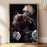 M-My Hero Academia Anime Painting Calligraphy HD Print Art Core – Unframed, Vibrant Wall Art, Ideal for Home