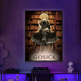 Mystery Detective Anime G-GOSICKs Poster Versatile HD Waterproof Wall Art Self-Adhesive Decor for Any Space Ideal Gift
