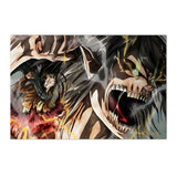 Anime Attack on Titan Poster  Levi Allen Mikasa Figure Wall Art Canvas Print for Bedroom Living Room Decor  Perfect Gift