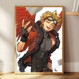 M-My Hero Academia Anime Painting Calligraphy HD Print Art Core – Unframed, Vibrant Wall Art, Ideal for Home