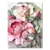 Floral Poster Home Decor Canvas Painting Wall Art Poster