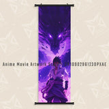 Naruto Wall Art Canvas Hanging Painting Anime Figures Hatake Kakashi Print Posters Scrolls Pictures Home Decoration Room Mural