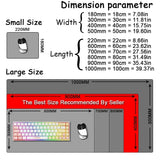 HD New Kawaii Girl Frieren At The Funeral Mouse Pad XXL 800x400mm Mausepad Large Laptop Gaming PC MousePad Rubber Anime Desk Mat