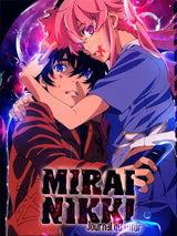 Anime Figure Mirai Nikki The Future Diary Poster Aesthetic Canvas Painting Home Decoration For Wall Art Mural Kawaii Room Decor