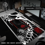 Gaming Accessories Mouse Pad Tokyo Ghoul Mousepad black white Anime Large Mouse Mat Keyboard Computer Gamer Desk Mat 900x400cm