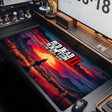 Xxl Anime Cute Mausepad Computer Accessories Red Dead Redemption 2 Game Keyboard Rubber Mousepad Pc Gamer Girl Non-slip Desk Mat