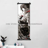 Naruto Home Decoration Hanging Painting Hyuga Hinata Wall Art Scrolls Picture Uchiha Itachi Japanese Anime Canvas Decor Posters