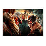 Anime Attack on Titan Poster  Levi Allen Mikasa Figure Wall Art Canvas Print for Bedroom Living Room Decor  Perfect Gift