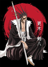New Bleach Poster kenpachi Gotei Anime Figure  Manga Decoration Canvas Painting Wall Art Home Kawaii Room Decor Aesthetics Gift