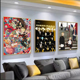 Anime T-Tokyo Revengers Poster Canvas HD Poster Wall Art interior Hallway Home Decoration Holiday Gifts
