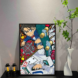 Anime Kaitou Kid Detective Conan Magic Kaito-Detective Conan Poster HD Posters Home Room Bar Cafe Decor Art Wall Painting Pictur