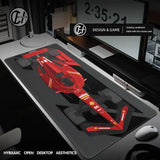 Race Car Xxl Mouse Pad 90x40 F1 Car Mousepad Anime Gamer Cabinet Games Computer Desk Mat Office Accessories Keyboard Gaming Mats