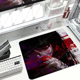 Anime Girls Aesthetic Mouse Pad Computer Office Gamer Table Mat Rubber Anti-slip Laptop Mousepad Small Decor E-Sports Desk Pads