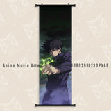Hot Blooded Anime Jujutsu Kaisen Print Canvas Poster Satoru Gojo Home Decoration Mural Wall Art Scrolls Picture Hanging Painting
