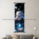 Jujutsu Kaisen Anime Poster Room Canvas Print Hanging Painting Wall Art Megumi Fushiguro Scrolls Picture Home Decoration Mural