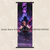 Hot Blooded Anime Jujutsu Kaisen Print Canvas Poster Satoru Gojo Home Decoration Mural Wall Art Scrolls Picture Hanging Painting