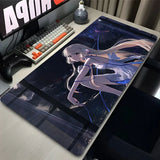 C-Chobits Chii Anime Girl Desk Mat Computer Office Extended Mouse Pad Laptop Rubber Non-slip Large Mousepad Gamer Cabinet Carpet