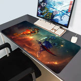 Gaming Large Mouse Pad Anime Kingdom Hearts Non-Slip Laptop Notebook Mousepad Desk Decor Extended Mouse Mats Office Keyboard Pad