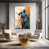 Handmade Oil Painting Canvas Wall Art Decoration Ice Hockey Sports Boys Picture For Boy Girl Club Decoration Gifts Decor No Framed