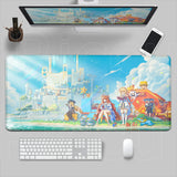 New Genshin Impact Desk Mat Anime Gaming Cool Durin Flins Gaming Mouse Pad Lock Edge 1000x500mm Playmat Office Keyboard Mousepad