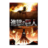 Anime Attack on Titan Poster  Levi Allen Mikasa Figure Wall Art Canvas Print for Bedroom Living Room Decor  Perfect Gift