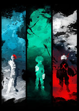 My Hero A-Academia Poster Anime Canvas Painting Wall Art Print Picture for Boy Bedroom Home Decor Cuadros