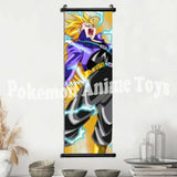 Dragon Ball Anime Poster Son Goku Home Decor Kakarotto Hanging Painting Trunks Wall Art Bardock Scroll Picture Zarbon Wallpaper