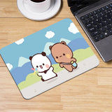 Mouse Mat Bubu Dudu Anime Smalll Mouse Pad Desk Mat Office Accessories Gaming Mat Computer Table Setup Desktops Rug Mouse Carpet