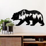 Metal Art Animal Letter Lotus Wall Decoration