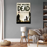 Telltale The Walking Dead Anime Video Game Canvas Art Poster  Modern Wall Decor for Family Bedroom Living Room or Office  Stylis