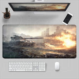 HD World of Tanks Mouse Pad Anime Mousepad Playmat Desk Mats Rubber Non-slip XXL Laptop Keyboard Mouse Mat PC Gaming Accessories